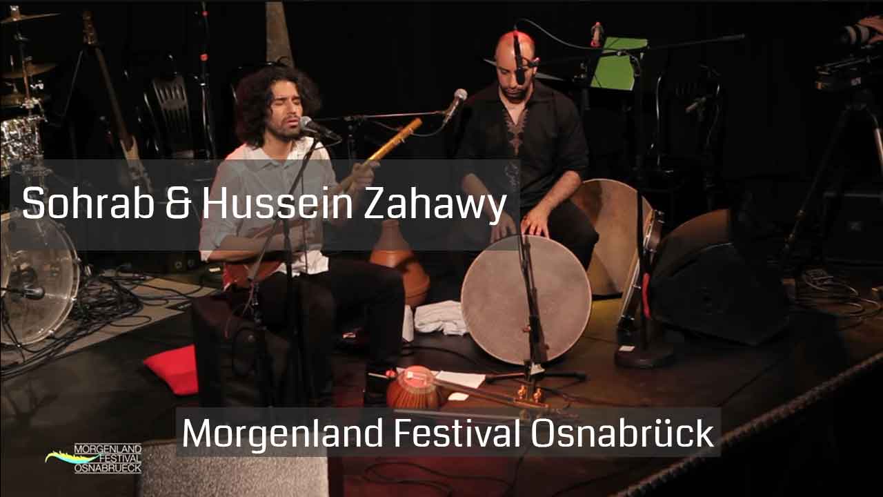 Sohrab Pournazeri with Hussein Zahawy